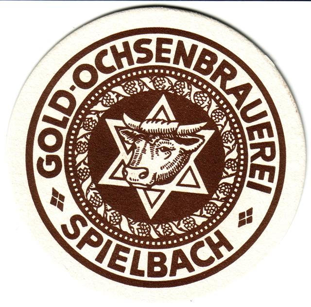 schrozberg sha-bw goldochsen 1ab (rund215-m ochsenkopf-braun) 